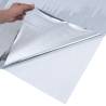 Solar Film Static Reflective Effect Silver 45x500 cm PVC