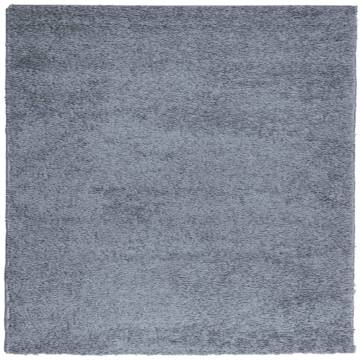 Shaggy Rug High Pile Modern Blue 200x200 cm - Cozy & Durable