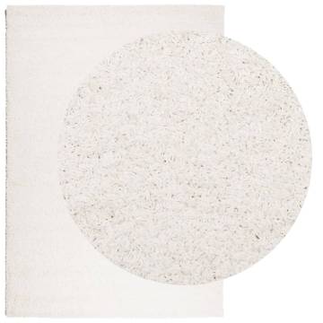 Buy Shaggy High Pile Modern Cream Rug 140x200 cm | HipoMarket