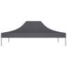 Party Tent Roof 4x3 m Anthracite - Durable & Weather-Resistant