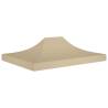 Party Tent Roof 4x3 m Beige 270 g/m² Colour beige Size 4 x 3 m Quantity in Package 1 