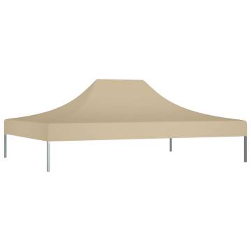 Party Tent Roof 4x3 m Beige - Durable & Weather-Resistant