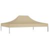 Party Tent Roof 4x3 m Beige - Durable & Weather-Resistant