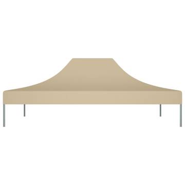 Party Tent Roof 4x3 m Beige - Durable & Weather-Resistant