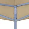 Party Tent Roof 4x3 m Beige - Durable & Weather-Resistant