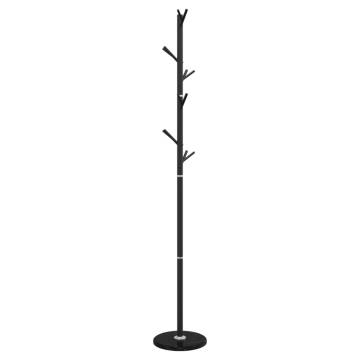 Elegant Black Coat Stand - Sturdy & Stylish - 175 cm