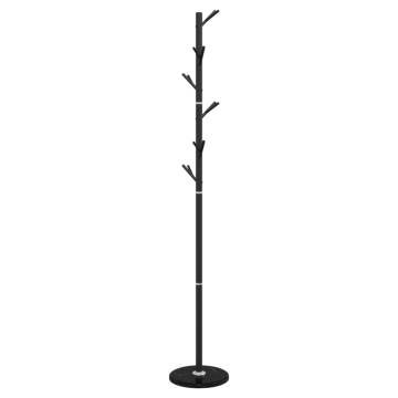 Elegant Black Coat Stand - Sturdy & Stylish - 175 cm