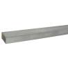 Garden Fence Posts 30 pcs - Silver Steel 260 cm | HipoMarket