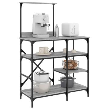 Baker's Rack Grey Sonoma - Storage & Style for Your Kitchen