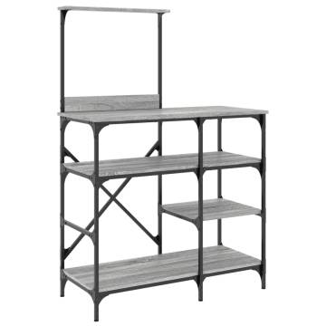 Baker's Rack Grey Sonoma - Storage & Style for Your Kitchen