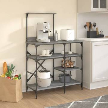 Baker's Rack Grey Sonoma - Storage & Style for Your Kitchen