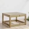 Garden Footstool Impregnated Wood Pine - Stylish Outdoor Seating