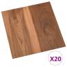 Self-adhesive PVC Flooring Planks - 20 pcs Brown | Hipomarket