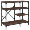 Baker's Rack Brown Oak 90x40x84 cm | Stylish Kitchen Storage