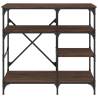 Baker's Rack Brown Oak 90x40x84 cm | Stylish Kitchen Storage