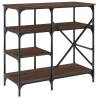 Baker's Rack Brown Oak 90x40x84 cm | Stylish Kitchen Storage