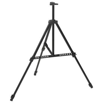 Adjustable Black Metal Display Easel - Perfect for Presentations