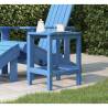 Aqua Blue Garden Adirondack Table - Durable & Stylish