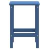 Aqua Blue Garden Adirondack Table - Durable & Stylish