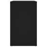 Trendy Black Bedside Cabinet 50x36x60 cm | Hipomarket