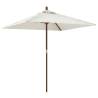 Garden Parasol with Wooden Pole - Durable Shade Solution