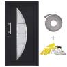 Front Door Anthracite 98x190 cm - Elegant & Secure Design