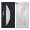 Front Door Anthracite 98x190 cm - Elegant & Secure Design