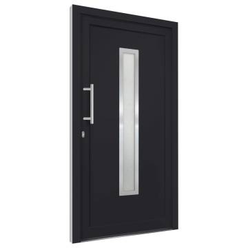 Front Door Anthracite 98x208 cm - Elegant & Secure Entry Door