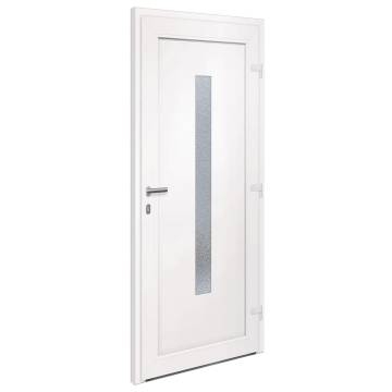 Front Door Anthracite 88x200 cm PVC - Stylish & Secure