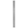 Durable Garden Fence Posts - 10 pcs Galvanised Steel 240 cm