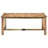 Elegant Solid Wood Mango Dining Table - 180x90 cm