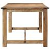 Elegant Solid Wood Mango Dining Table - 180x90 cm