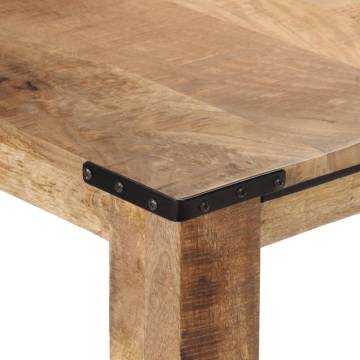 Elegant Solid Wood Mango Dining Table - 180x90 cm