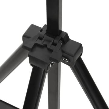 Adjustable Black Metal Display Easel - Perfect for Presentations