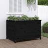 Garden Raised Bed Black 119.5x82.5x78 cm Solid Wood Pine Colour black pine Size 119.5 x 82.5 x 78 cm Quantity in Package 1 