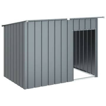 Durable Dog House with Roof - Anthracite 153x91x110 cm