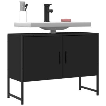 Bathroom Sink Cabinet Black - Stylish & Functional Storage