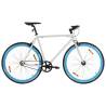 Fixed Gear Bike White and Blue 700c 55 cm Colour white and blue Frame size 55 cm Number of 1 