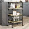 Kitchen Trolley Sonoma Oak - Stylish Storage Solution