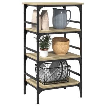 Kitchen Trolley Sonoma Oak - Stylish Storage Solution