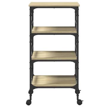 Kitchen Trolley Sonoma Oak - Stylish Storage Solution