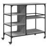 Kitchen Trolley Grey Sonoma - Versatile Storage Solution