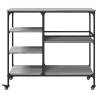 Kitchen Trolley Grey Sonoma - Versatile Storage Solution