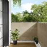 Balcony Screen Beige 120x700 cm | Water-Resistant Privacy