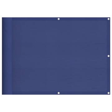 Water-Resistant Blue Balcony Screen - 75x700 cm | HipoMarket