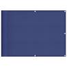 Water-Resistant Blue Balcony Screen - 75x700 cm | HipoMarket