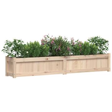 Garden Planters 2 pcs Solid Wood Pine | HipoMarket UK