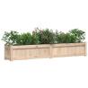 Garden Planters 2 pcs Solid Wood Pine | HipoMarket UK