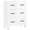 Stylish Highboard in High Gloss White - Ample Storage Space