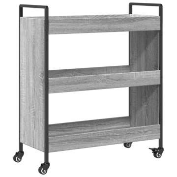 Kitchen Trolley Grey Sonoma - Stylish Storage Solution